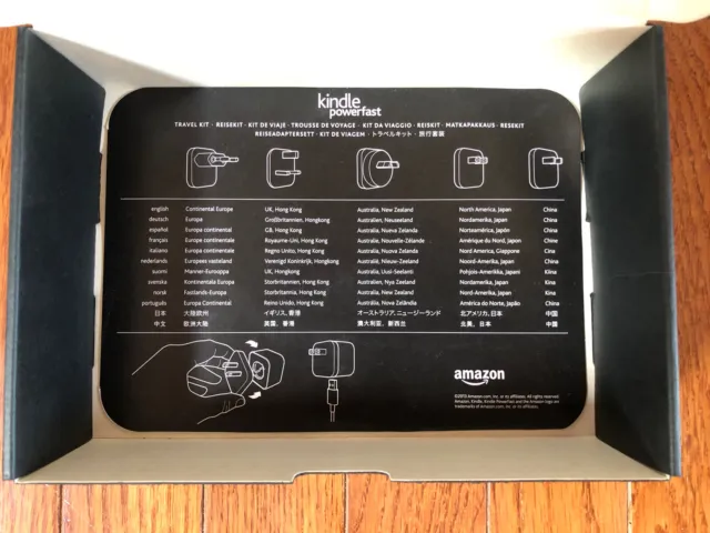 Kindle PowerFast International Charging Kit Partially Complete (4 Of 5) 3