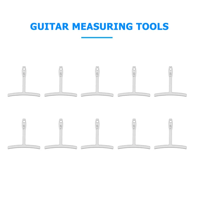 StewMac Understring Radius Gauges, Set van 9