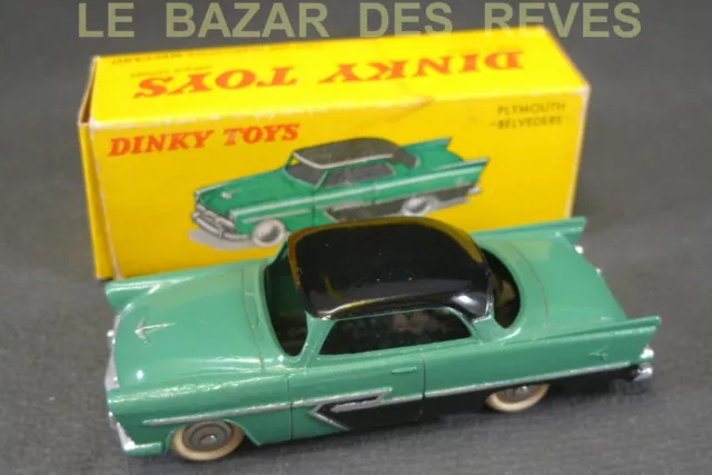 DINKY TOYS FRANCE. PLYMOUTH BELVEDERE. REF: 24 D. + Boite.