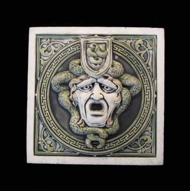 Medusa  Snakes  Gargoyle  Arts & Crafts  Gothic  Ellison Tile