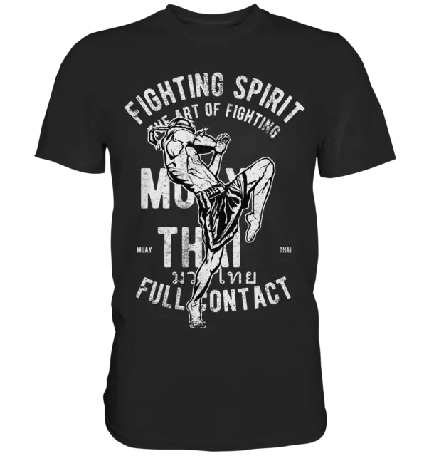 T-shirt Muay Thai Fighter | MMA arti marziali boxe combattente kickboxing regalo UFC