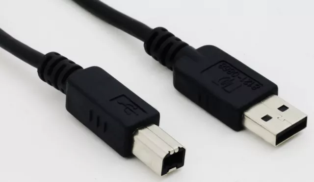 USB 2.0 Kabel Stecker A Sur B 1,5m -2, 0m pour HP Fujitsu Siemens Avn Asus