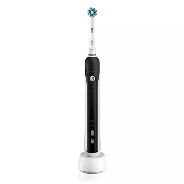 Oral-B Black Pro 1000 Power Rechargeable Electric Toothbrush - Factory Sealed!