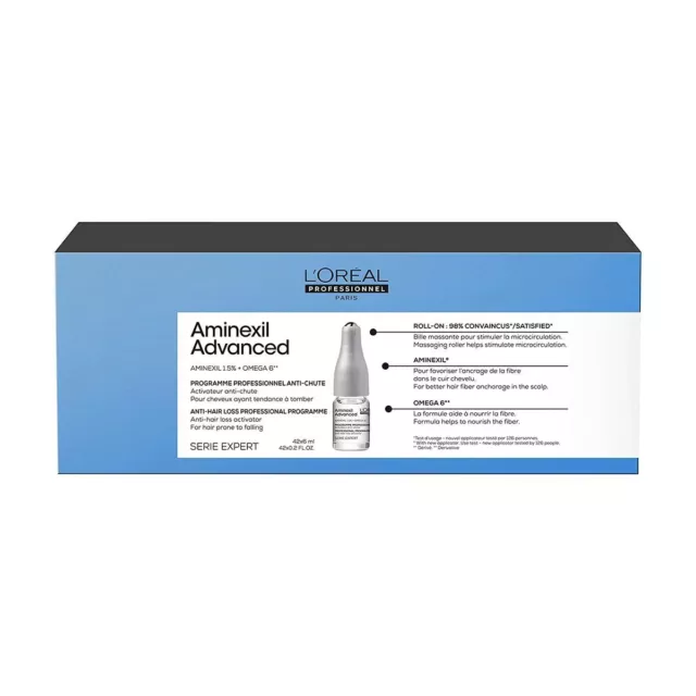 Haarausfall-Behandlung L'Oreal Professionnel Paris Aminexil Advanced 6 ml x 4