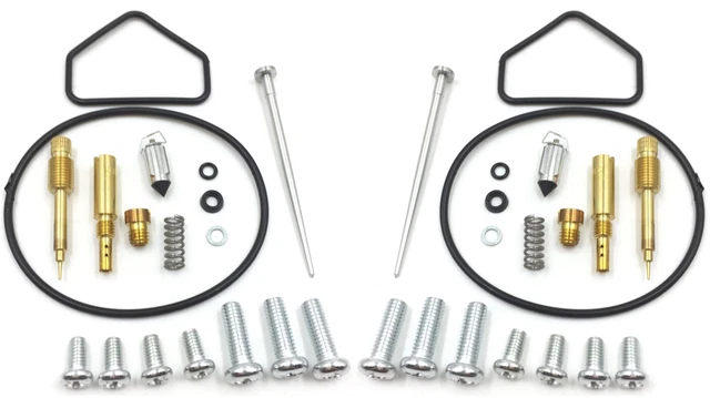 Kawasaki Vulcan Motorcycles 2-Carb Rebuild Kit For Kawasaki VN750 Vulcan 750 (1987-2006) - Jet & Needle Set VN750 Carb Kit-827977