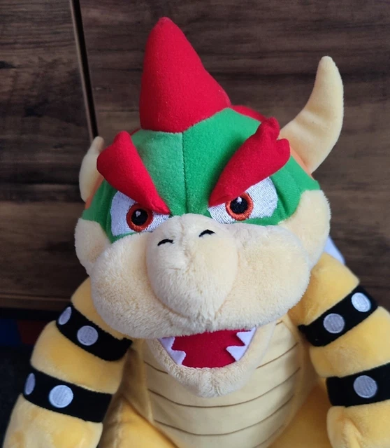 BUILD A BEAR Bowser From Super Mario Soft Toy/Plush King Koopa EUR