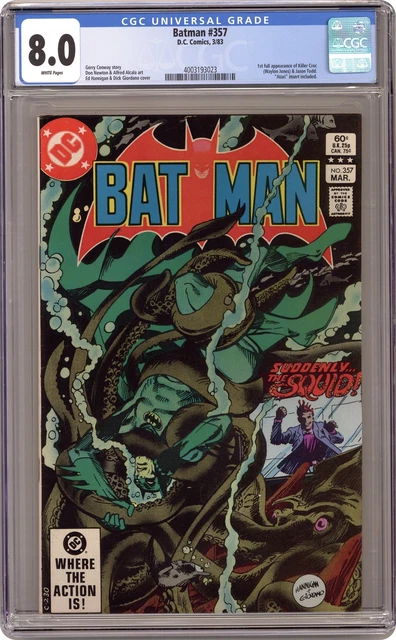 Batman #357 1st Printing CGC 8.0 1983 4003193023 1st app. Jason Todd