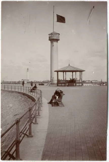 Photo Anonyme Ostende Belgique Vers 1890