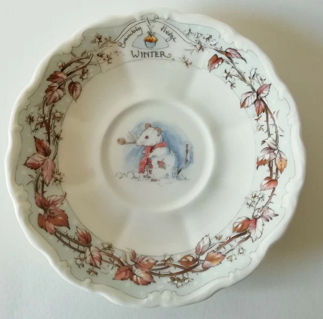 Royal Doulton Brambly Hedge Grande Inverno Ciotola - 1st Qualità - 15.9cm