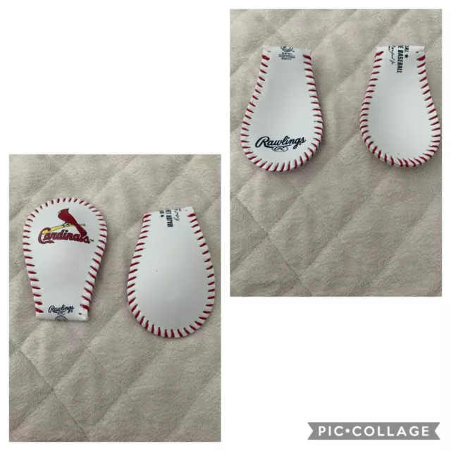 2pc St. Louis Cardinals Replica MLB Baseball Keychain Autograph Memorabilia