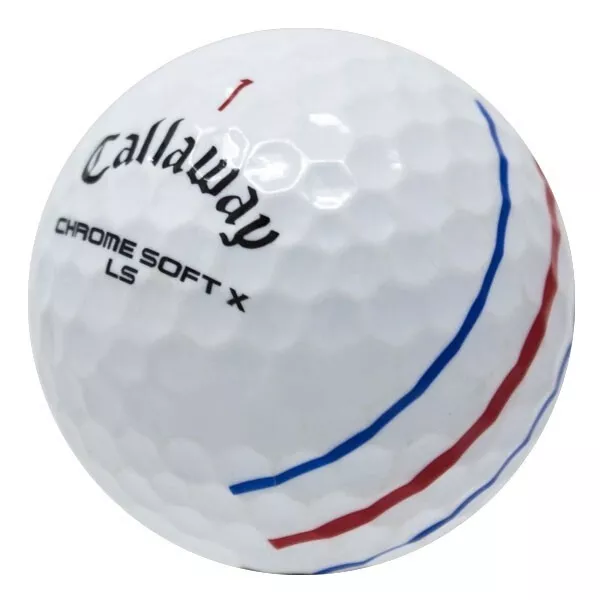 12 Callaway Chrome Soft X LS Triple Track AAA/Good Quality Used Golf Balls