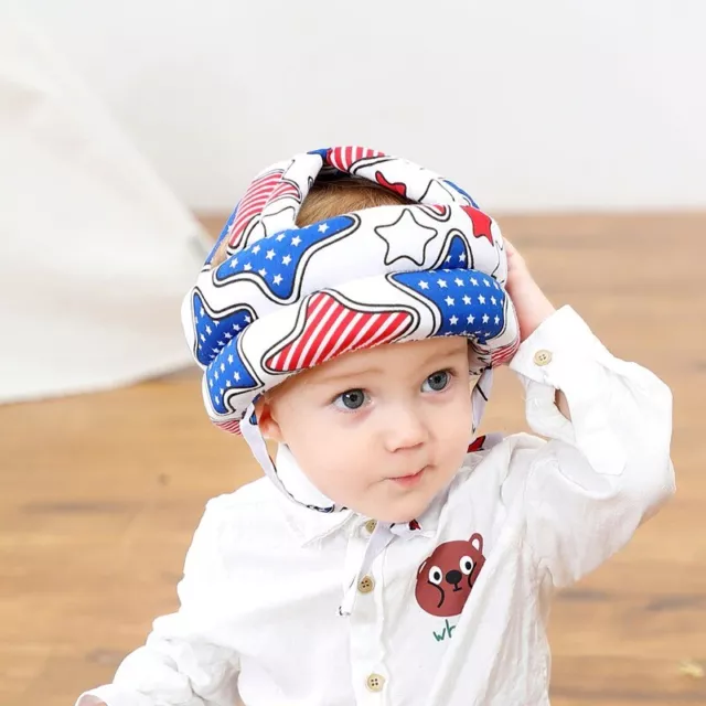 Baby Infant Toddler Safety Helmet Protective Cap For Walking Head Hat Adjustable