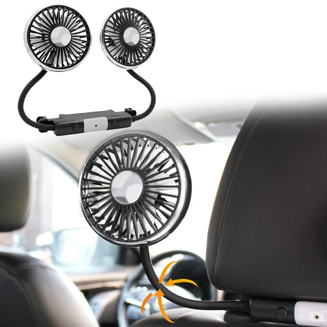 Princess Auto Fans NIGHTTIME USE CAR Fan Air Cooling Fan 360° Rotation Adjustable Lighting ...