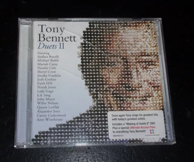 TONY BENNETT - DUETS II - CD Album + DVD