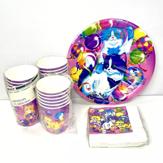 New Lisa Frank Birthday Party Supplies Favors 1 Pack of 8 Loot Bags with  Handles