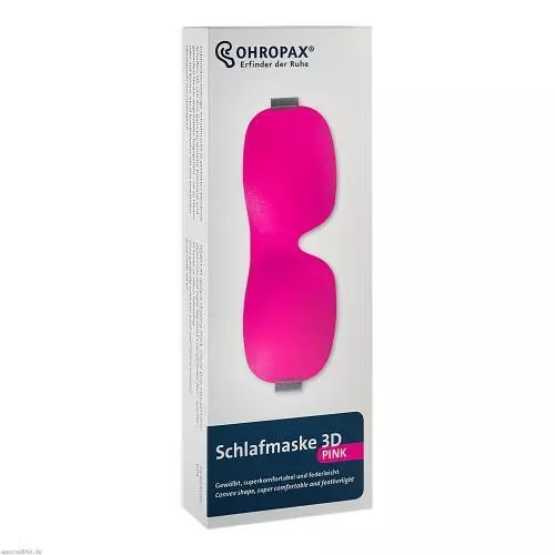 OHROPAX Schlafmaske 3D pink 1 St