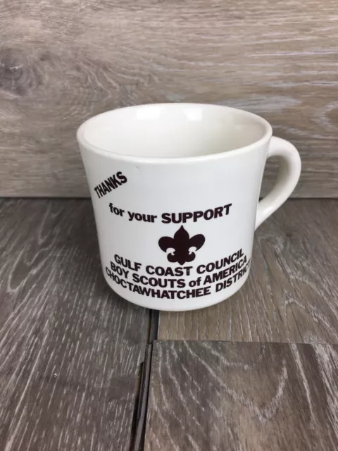 Boy Scouts Of America Gulf Coast Council Choctawhatchee District Coffee Cup Mug