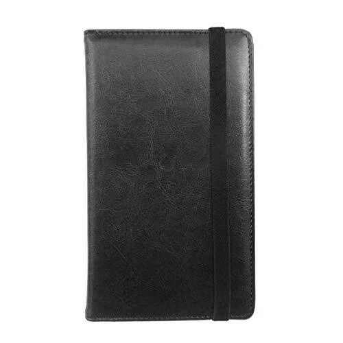 PU Leather Business Card Book Organizer Journal Name Card Book Holder with