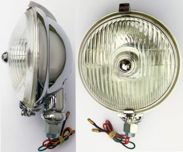 Lucas SFT576 Chrome Feu Anti Brouillard / Lampe. Pour Auto Classique,MG,Triumph