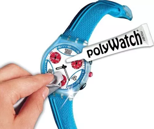 Polywatch   Kratzer  Entferner Polierpaste für Uhrengläser aus Kunststoff  NEU