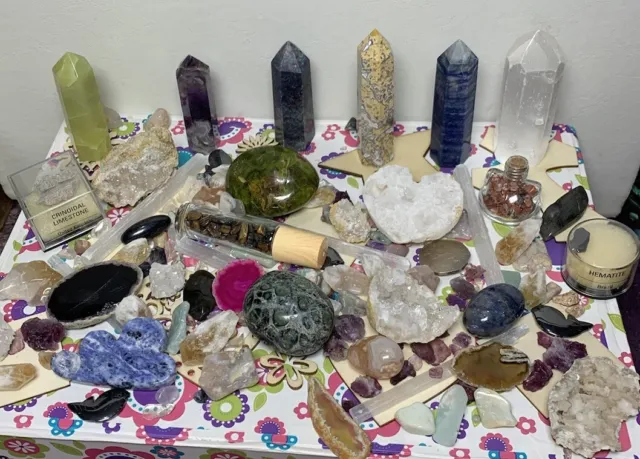 Large Crystal Job Lot/ bundle 1.4kg