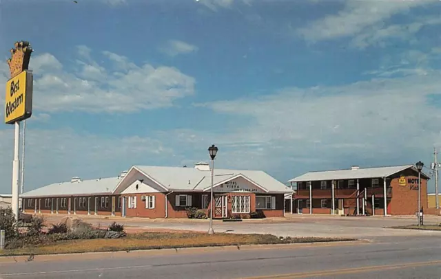 Storm Lake, IA Iowa  BEST WESTERN MOTEL VISTA  Buena Vista Co ROADSIDE  Postcard