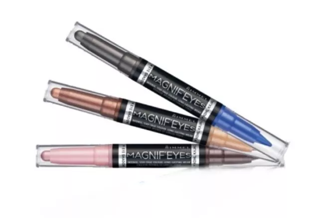 Rimmel London Magnif'Eyes Duo Eyeshadow & Khol Eye Liner Pen  - Various Shades