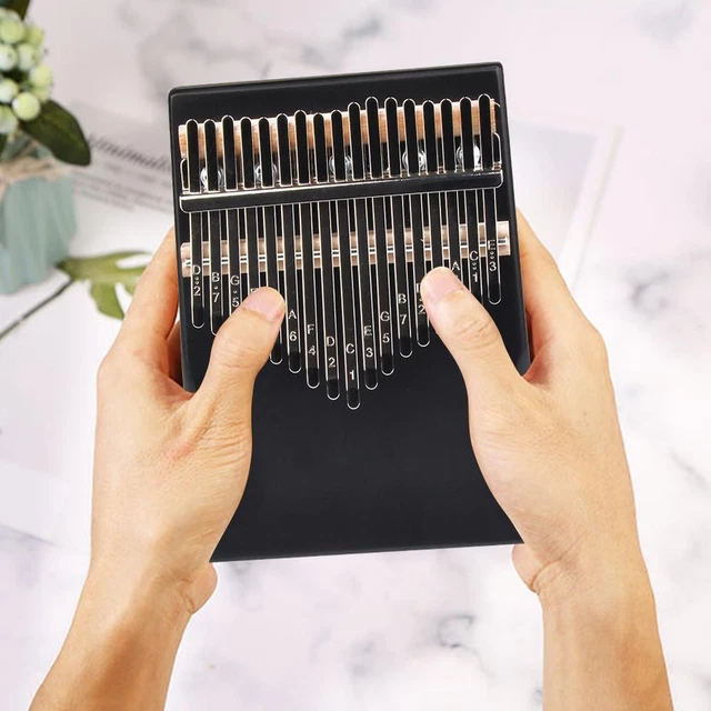 17 Key Wood Musical Instrument Thumb Finger Piano Beginners Mbira (Kalimba)