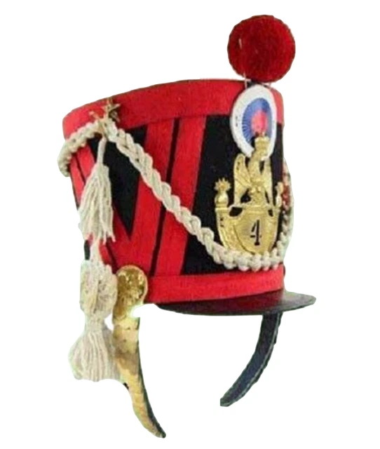 FRENCH NAPOLEONIC SHAKO Helmet, SHAKO HELMET £379.00 - PicClick UK