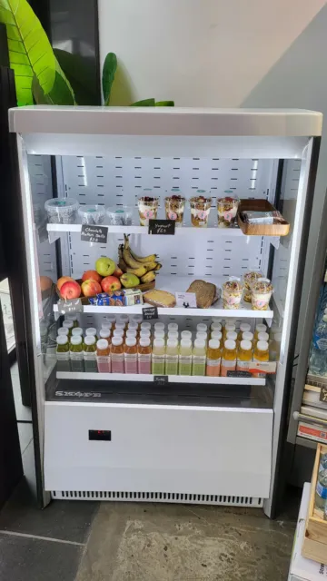 Skope open display fridge 251L 3 shelf White 