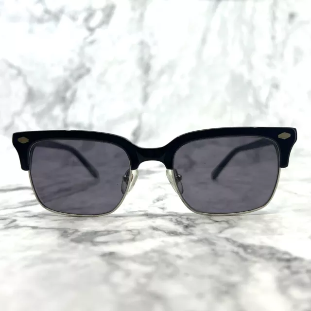 Raen redford black+silver Sunglasses black Womens Polarized rectangle