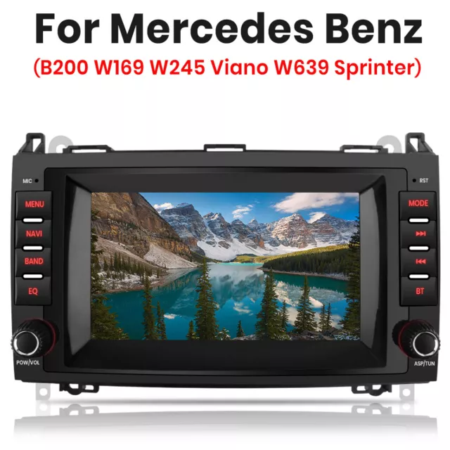 7" Autoradio Pour Mercedes Benz Sprinter W906 GPS DSP Navi DAB+ WIFI 1+16GB USB