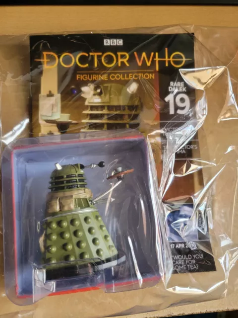 Doctor Who Figurine Collection Issue Rare Dalek 19 Tea Tray Dalek