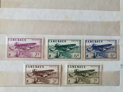 FRANCOBOLLI CAMEROUN FRANCESE COLONIE POSTE AERIENNE FRANCAISE NUOVI VEDI FOTO 