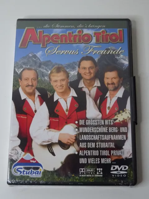 Alpentrio Tirol - Servus Freunde - Die größten Hits auf DVD, NEU + OVP!