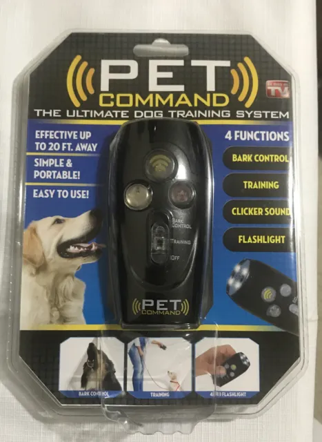 As Seen On TV Pet Command The Ultimate Dog Training System NEW