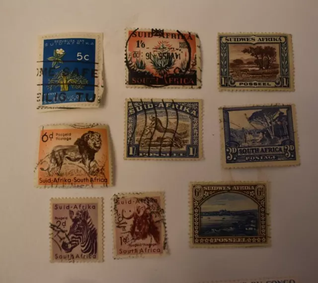 AFRIQUE DU SUD - SENEGAL - NIGERIA - CONGO - Lot de timbres 2