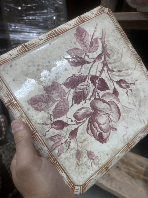 Dessous De Plat Sarreguemines - Décor Bleuet - Céramique - Années 80