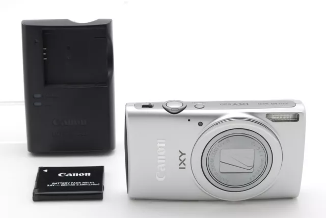 [ Near MINT ] Canon IXY 630 PowerShot silver Digital Camera 16.0MP From JAPAN