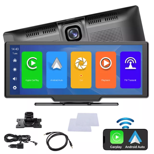 9.3" Touchscreen Wireless CarPlay Display for Bus SUV Taxi Truck Van Auto PKW