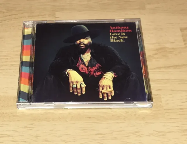 Anthony Hamilton- Love Is The New Black (CD, 2021) R&B Rick Ross Jennifer Hudson