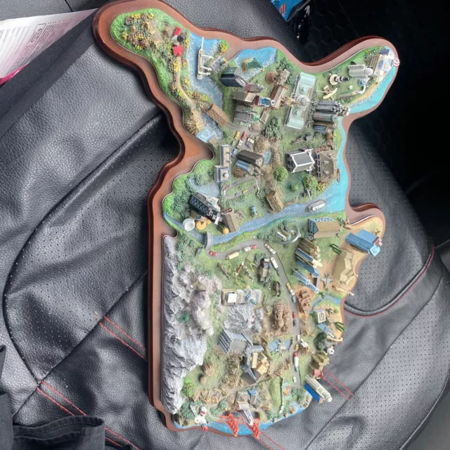 Danbury Mint From Sea to Shining Sea US Map