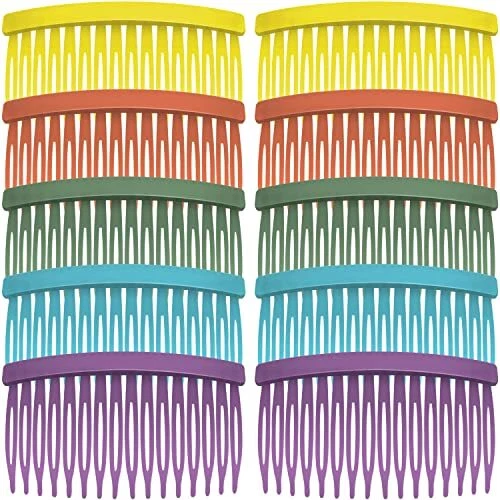 Side Hair Comb for Women Hold Bangs Hair Twist Comb French Twist Hair Pin