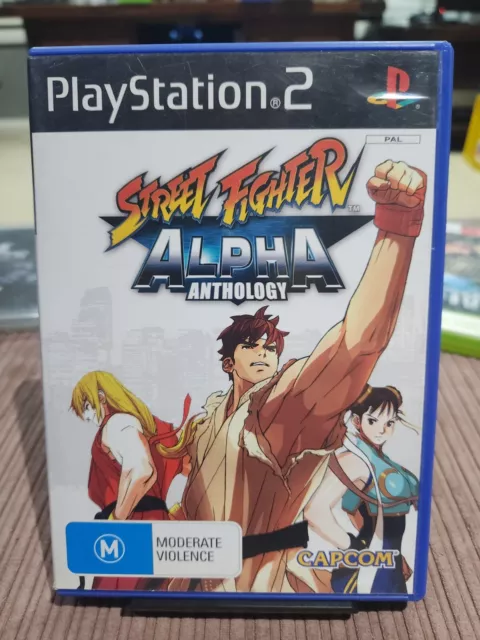 Playstation 2 Street Fighter Alpha Anthology ( NO DISC ) PS2 PAL Replacement