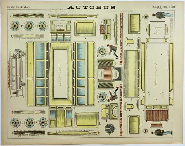 Planche imagerie Epinal – Pellerin Editeur – N°223 – Armée Française
