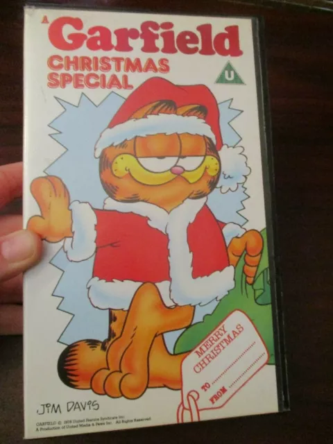 Garfield Christmas Special   VHS Video Tape