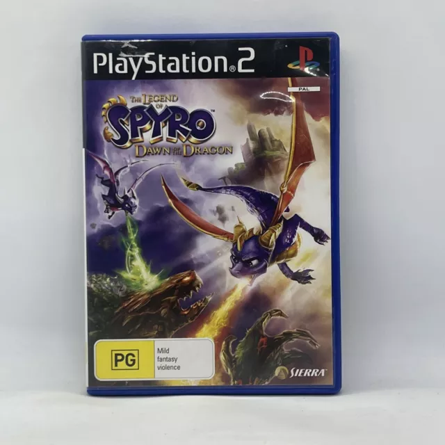 The Legend Of Spyro Dawn Of The Dragon 2008 PS2 Sony PlayStation Video Game PAL