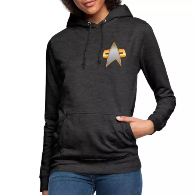 Star Trek Voyager Crew Logo Frauen Hoodie