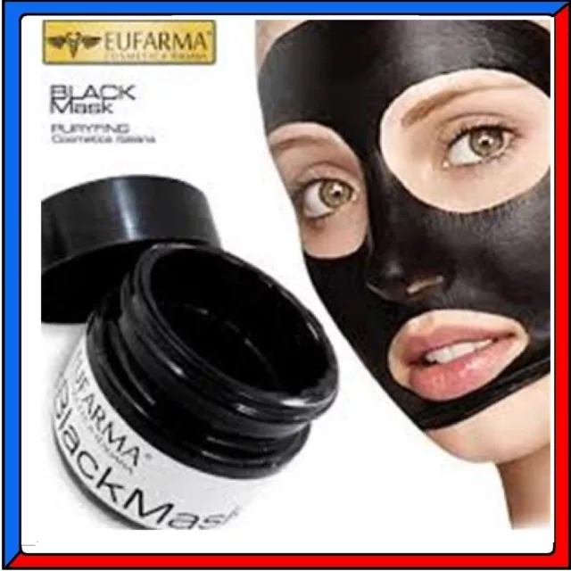 Black Mask Maschera Facciale Esfoliante per Rimozione Punti Neri Pulizia Viso