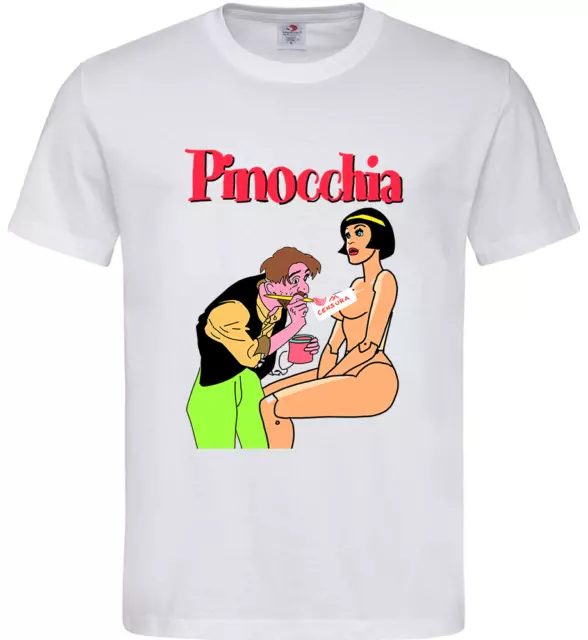 T-shirt Pinocchio maglietta cartoons sexy maglia cartoni animati